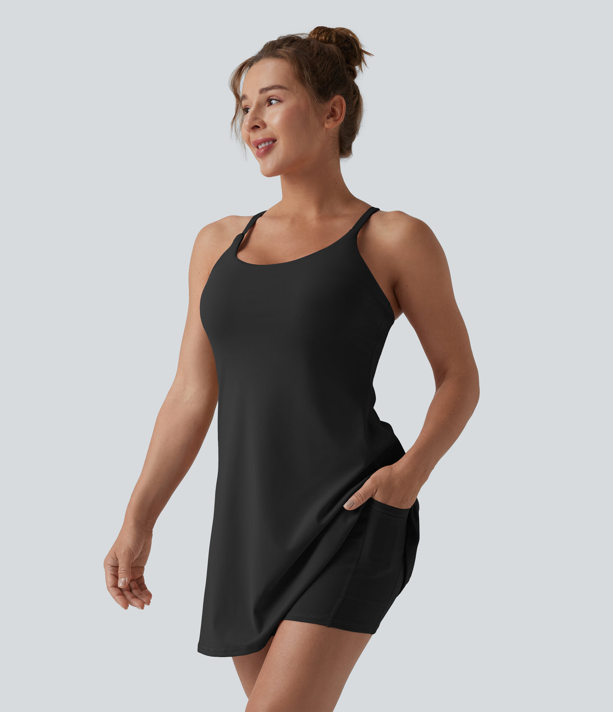 Softlyzero™ Plush Backless Active Dress-Easy Peezy Edition DD-F