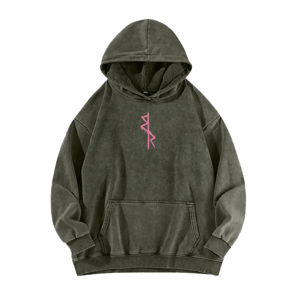 Cyberpunk Casual Washed Hoodie 25 8 1 866