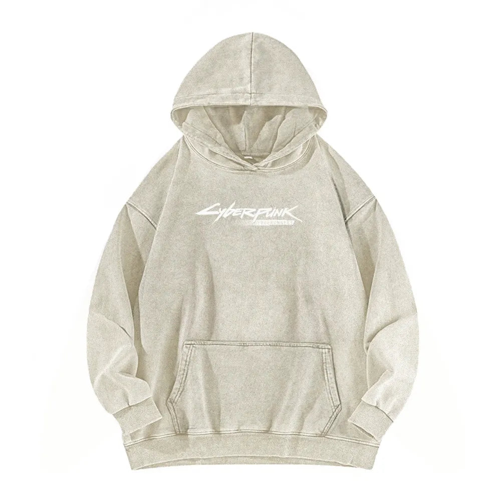 Cyberpunk: Edgerunners Casual Washed Hoodie 25 8 14758