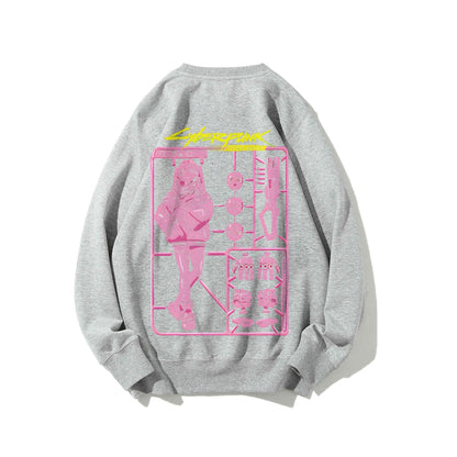 Cyberpunk: Edgerunners Casual Crewneck Sweatshirt 25 8 11283
