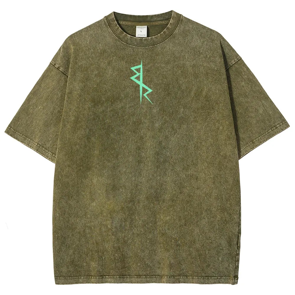 Cyberpunk Edgerunner Unisex Fit Washed T-Shirt 25 9  6622
