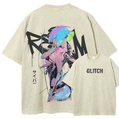 Cyberpunk Unisex Fit Washed T-Shirt 25 7 36872