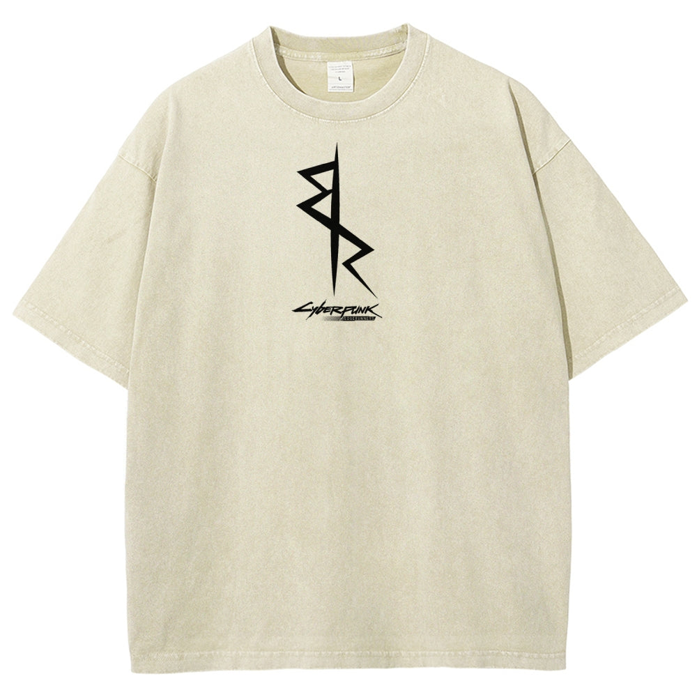 Cyberpunk Edgerunners Unisex Fit Washed T-Shirt 25 9 12 86