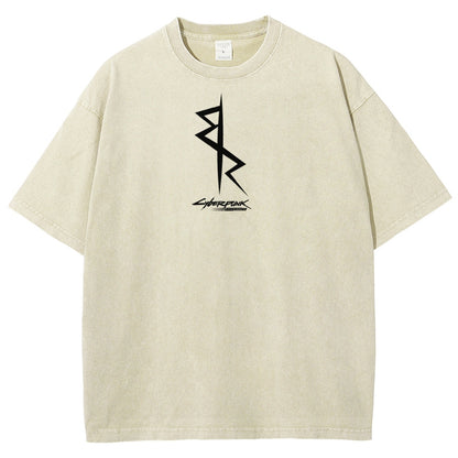 Cyberpunk Edgerunners Unisex Fit Washed T-Shirt 25 9 12 86