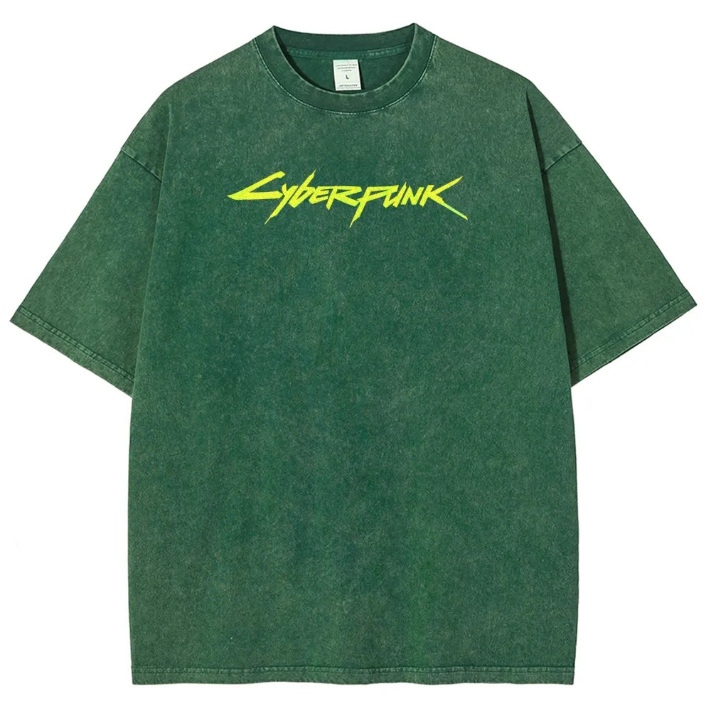 Cyberpunk Unisex Fit Washed T-Shirt 25 8 15999