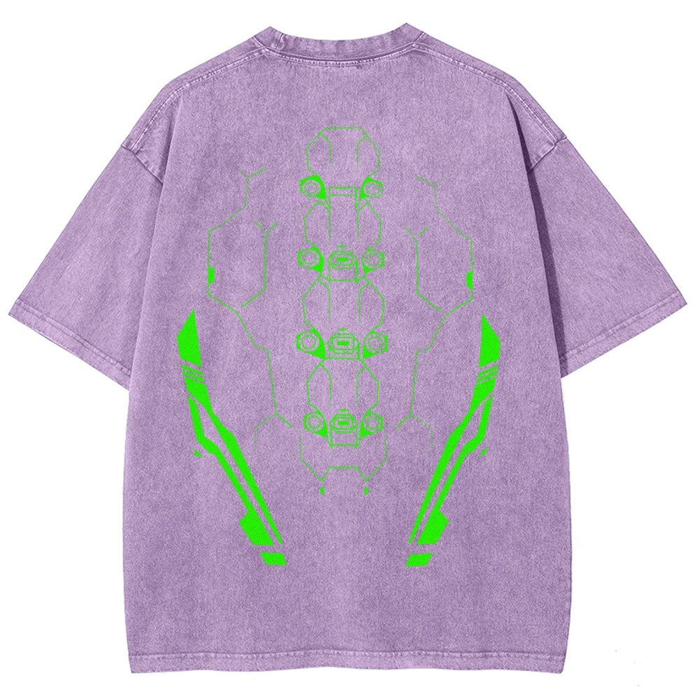 Cyberpunk Unisex Fit Washed T-Shirt 25 8 14597