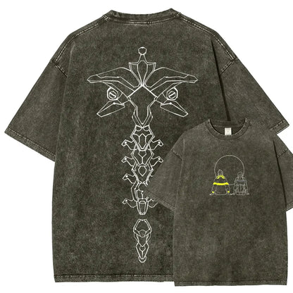Cyberpunk Unisex Fit Washed T-Shirt 25 8 14792