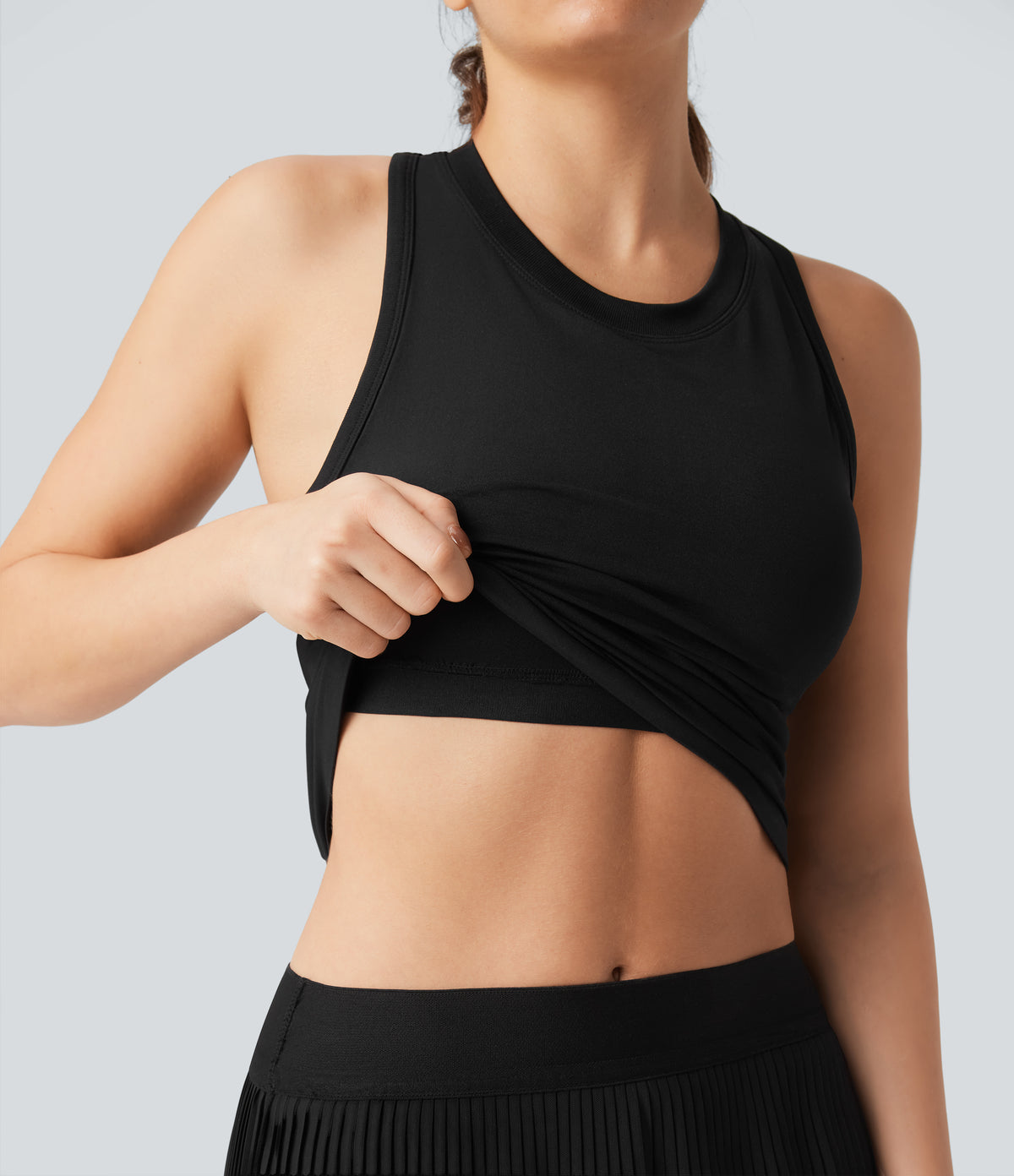 OneForm Seamless Flow Racerback Built-in Bra Yoga Tank Top