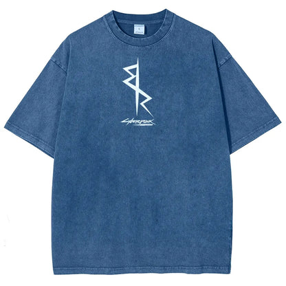 Cyberpunk Edgerunners Unisex Fit Washed T-Shirt 25 9 12 86