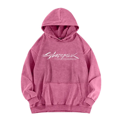 Cyberpunk Edgerunners Unisex Washed Hoodie 26 1  1341