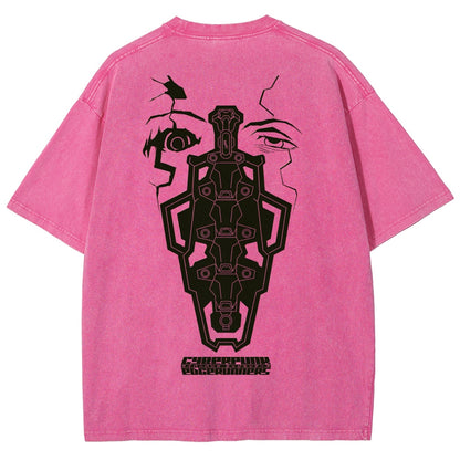 Cyberpunk Edgerunners Unisex Fit Washed T-Shirt 25 9 12 86