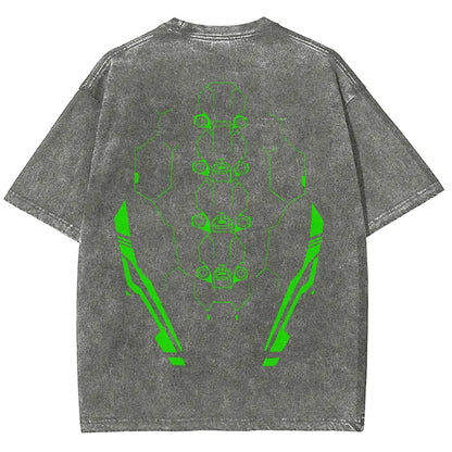 Cyberpunk Unisex Fit Washed T-Shirt 25 8 14597