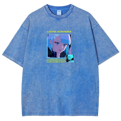 Cyberpunk Unisex Fit Washed T-Shirt 25 8 14781