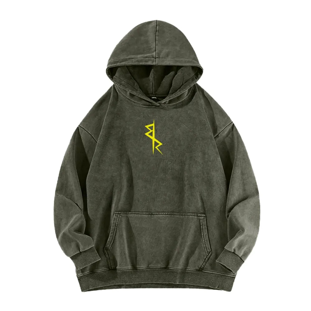 Cyberpunk: Edgerunners Casual Washed Hoodie 25 8 14756