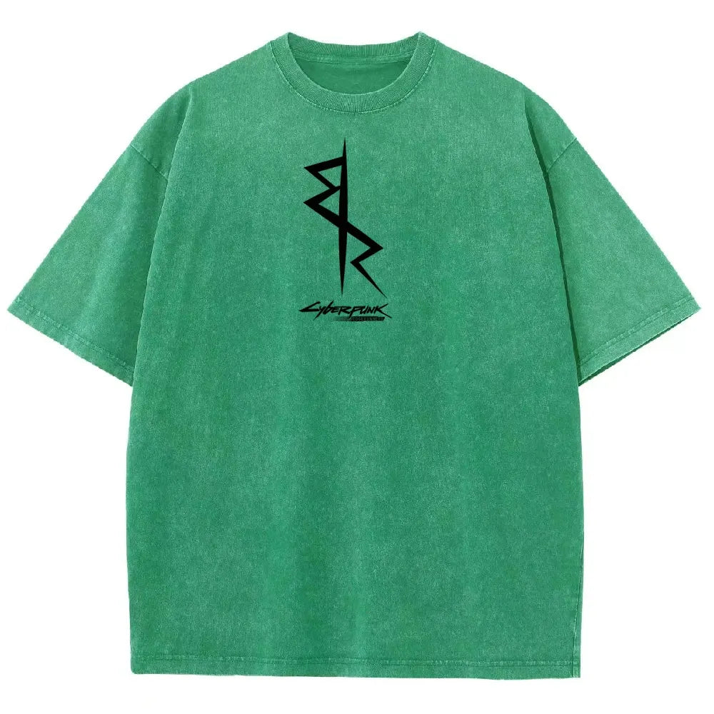 Cyberpunk Edgerunners Unisex Fit Washed T-Shirt 25 9 12 86