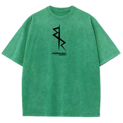 Cyberpunk Edgerunners Unisex Fit Washed T-Shirt 25 9 12 86