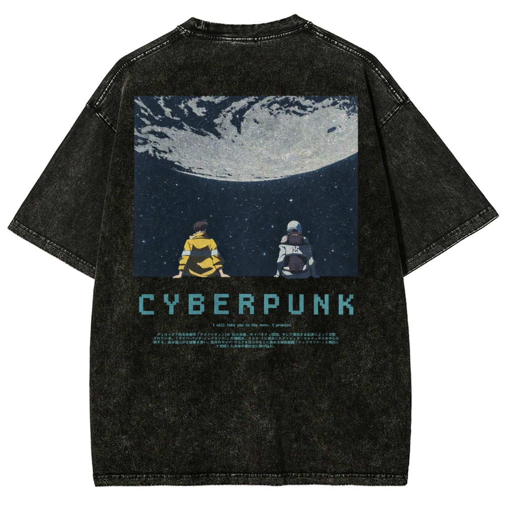 Cyberpunk Unisex Fit Washed T-Shirt 26 1  464