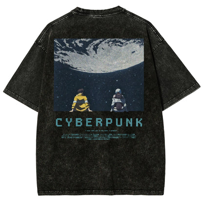Cyberpunk Unisex Fit Washed T-Shirt 26 1  464