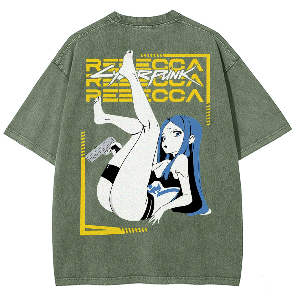 Cyberpunk Unisex Fit Washed T-Shirt 25 8 15999