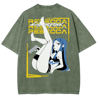 Cyberpunk Unisex Fit Washed T-Shirt 25 8 15999