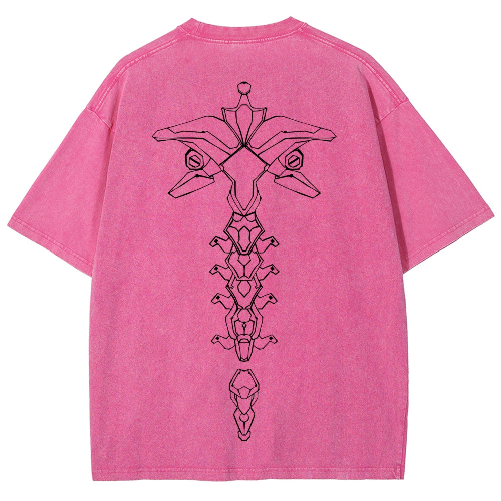 Cyberpunk Unisex Fit Washed T-Shirt 25 8 14792