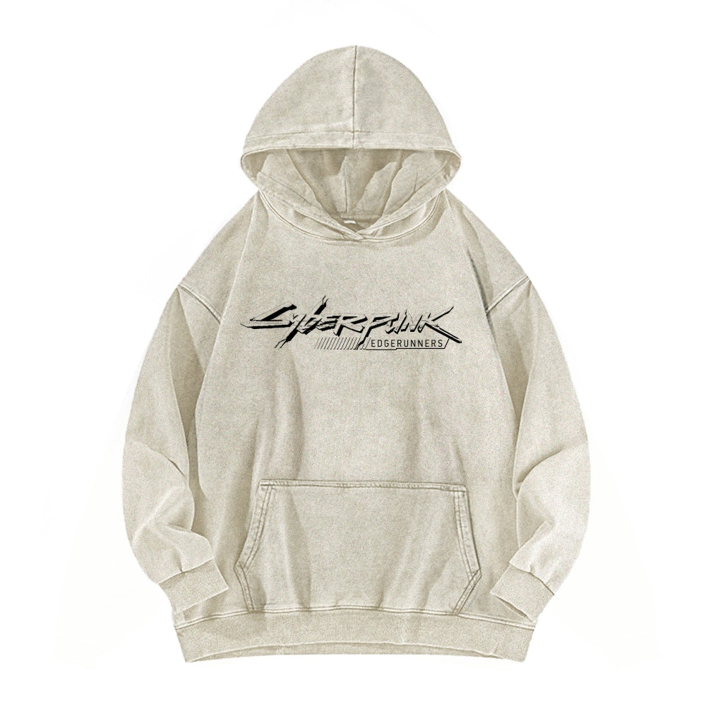 Cyberpunk Edgerunners Unisex Washed Hoodie 26 1  1341