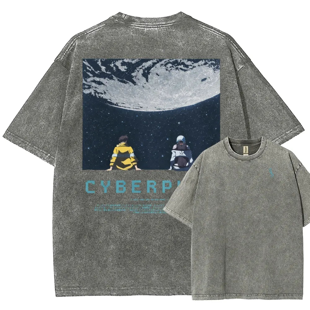 Cyberpunk Unisex Fit Washed T-Shirt 26 1  464