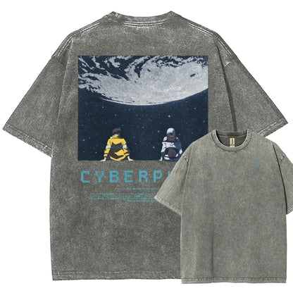 Cyberpunk Unisex Fit Washed T-Shirt 26 1  464