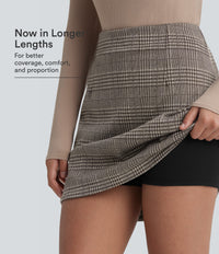 Brown Houndstooth Plaid