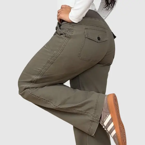 🔥Limited Stock!🔥Women's High Stretch Mid Rise Straight Pants