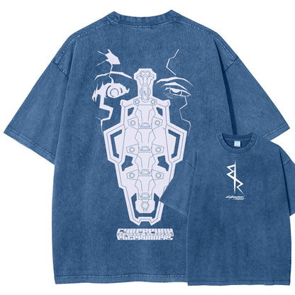 Cyberpunk Edgerunners Unisex Fit Washed T-Shirt 25 9 12 86