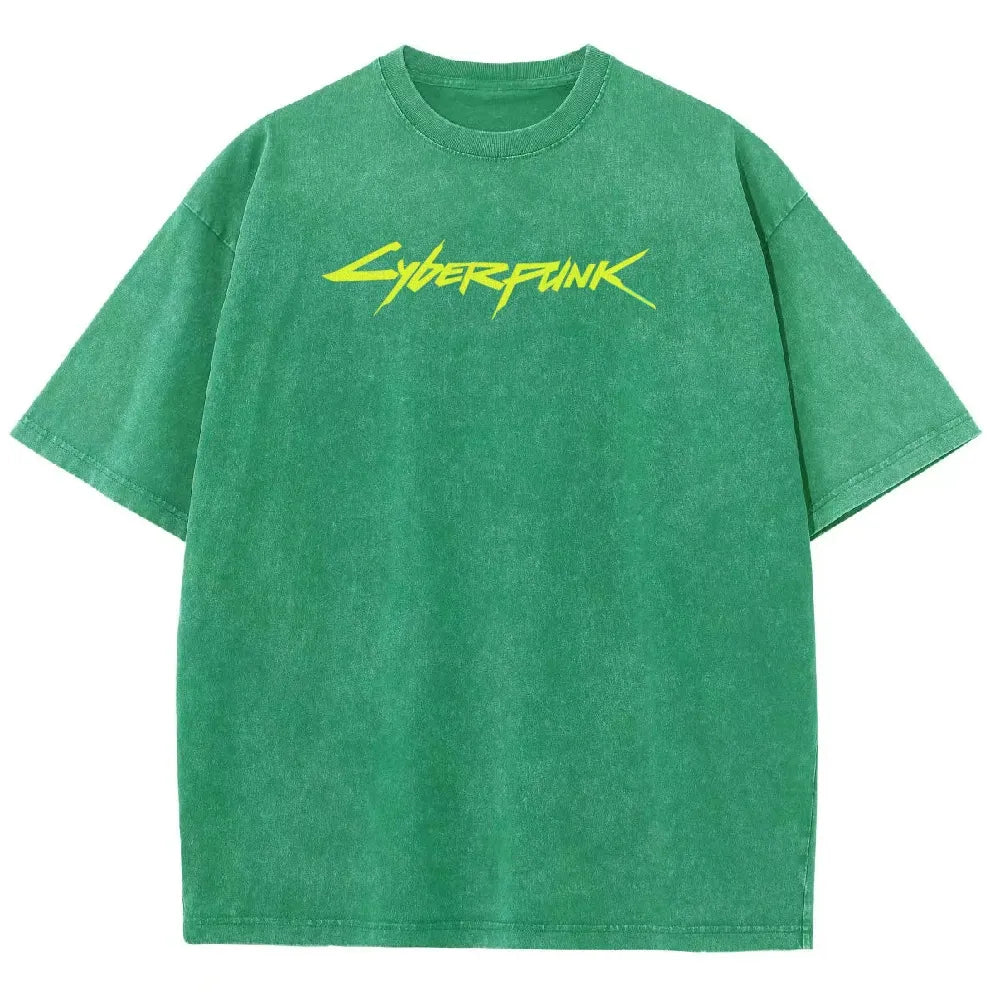 Cyberpunk Unisex Fit Washed T-Shirt 25 8 15999