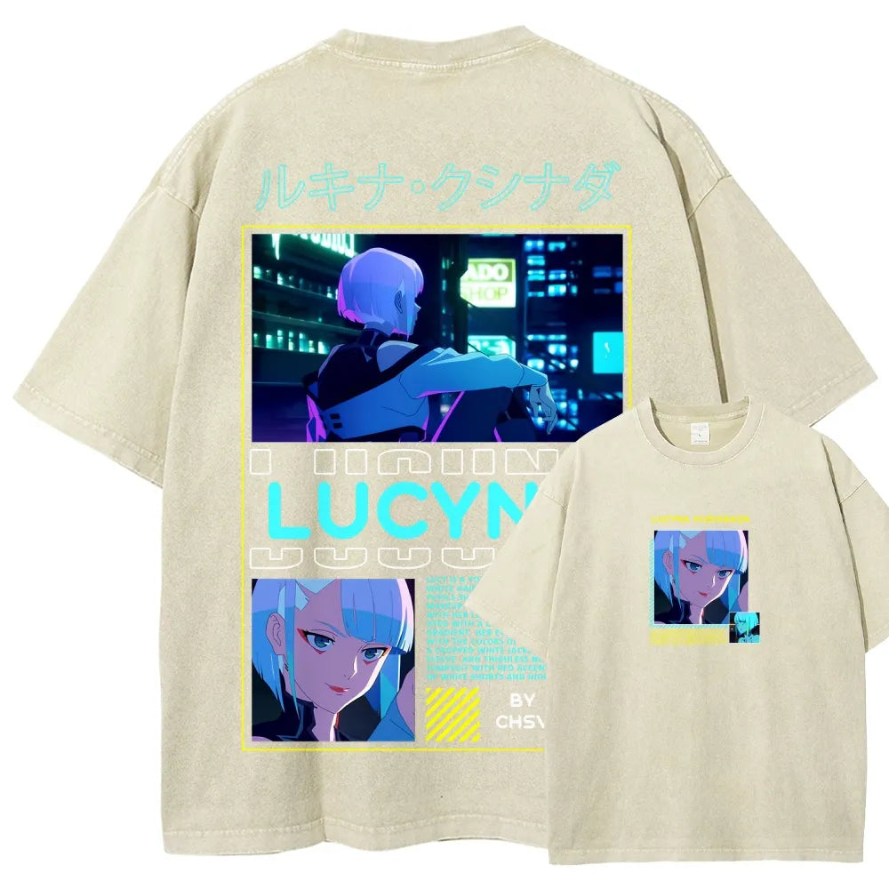 Cyberpunk Unisex Fit Washed T-Shirt 25 8 14781