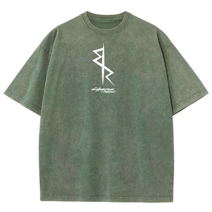 Cyberpunk Edgerunners Unisex Fit Washed T-Shirt 25 9 12 86