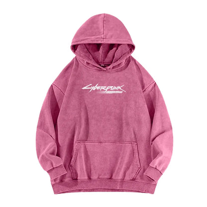 Cyberpunk: Edgerunners Casual Washed Hoodie 25 8 14758