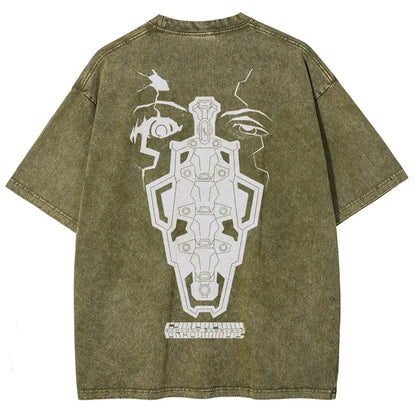 Cyberpunk Edgerunners Unisex Fit Washed T-Shirt 25 9 12 86