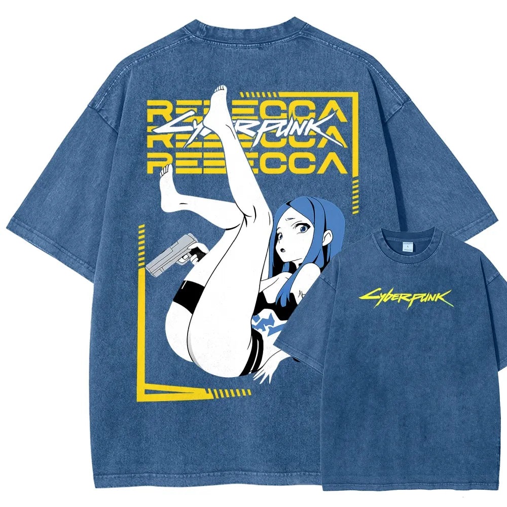 Cyberpunk Unisex Fit Washed T-Shirt 25 8 15999