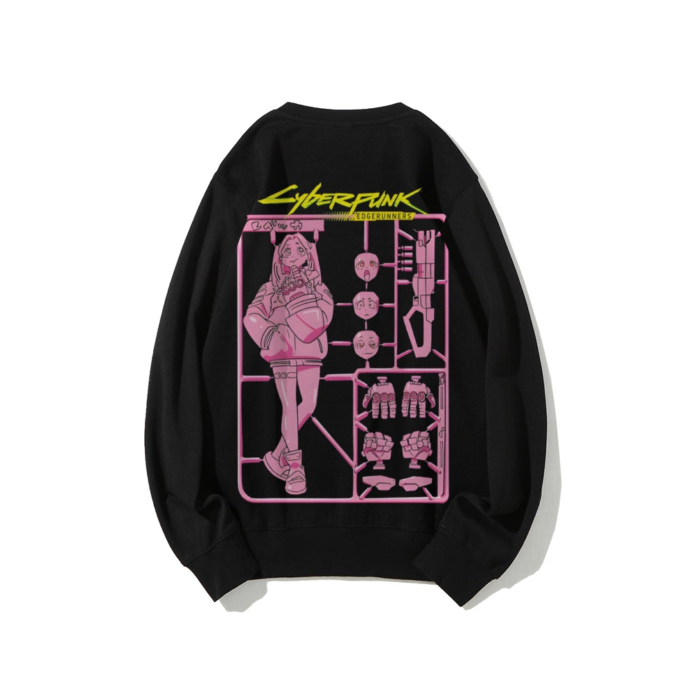 Cyberpunk Unisex Casual Printed Sweatshirt 25 8 1 829