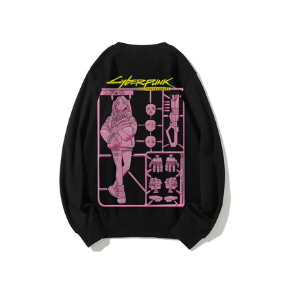 Cyberpunk Unisex Casual Printed Sweatshirt 25 8 1 829