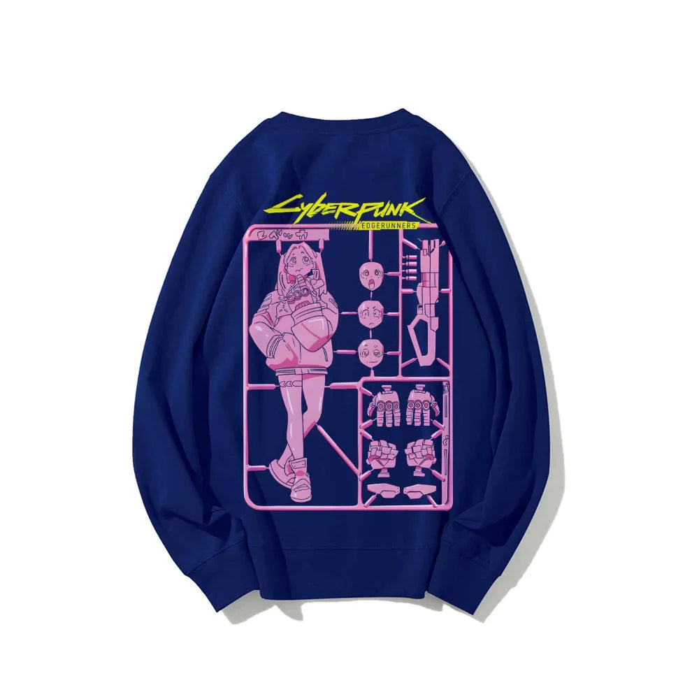 Cyberpunk: Edgerunners Casual Crewneck Sweatshirt 25 8 11283