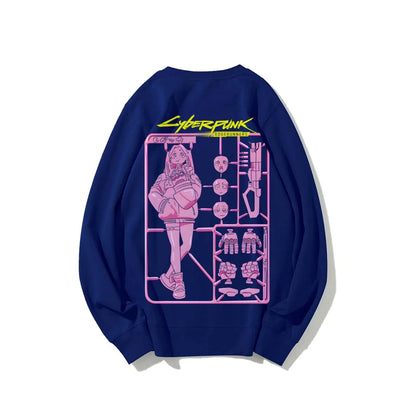 Cyberpunk: Edgerunners Casual Crewneck Sweatshirt 25 8 11283