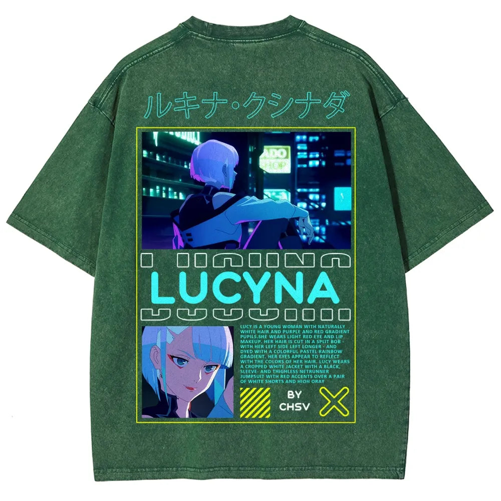 Cyberpunk Unisex Fit Washed T-Shirt 25 8 14781