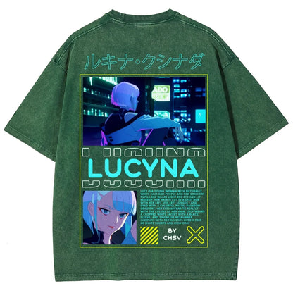 Cyberpunk Unisex Fit Washed T-Shirt 25 8 14781