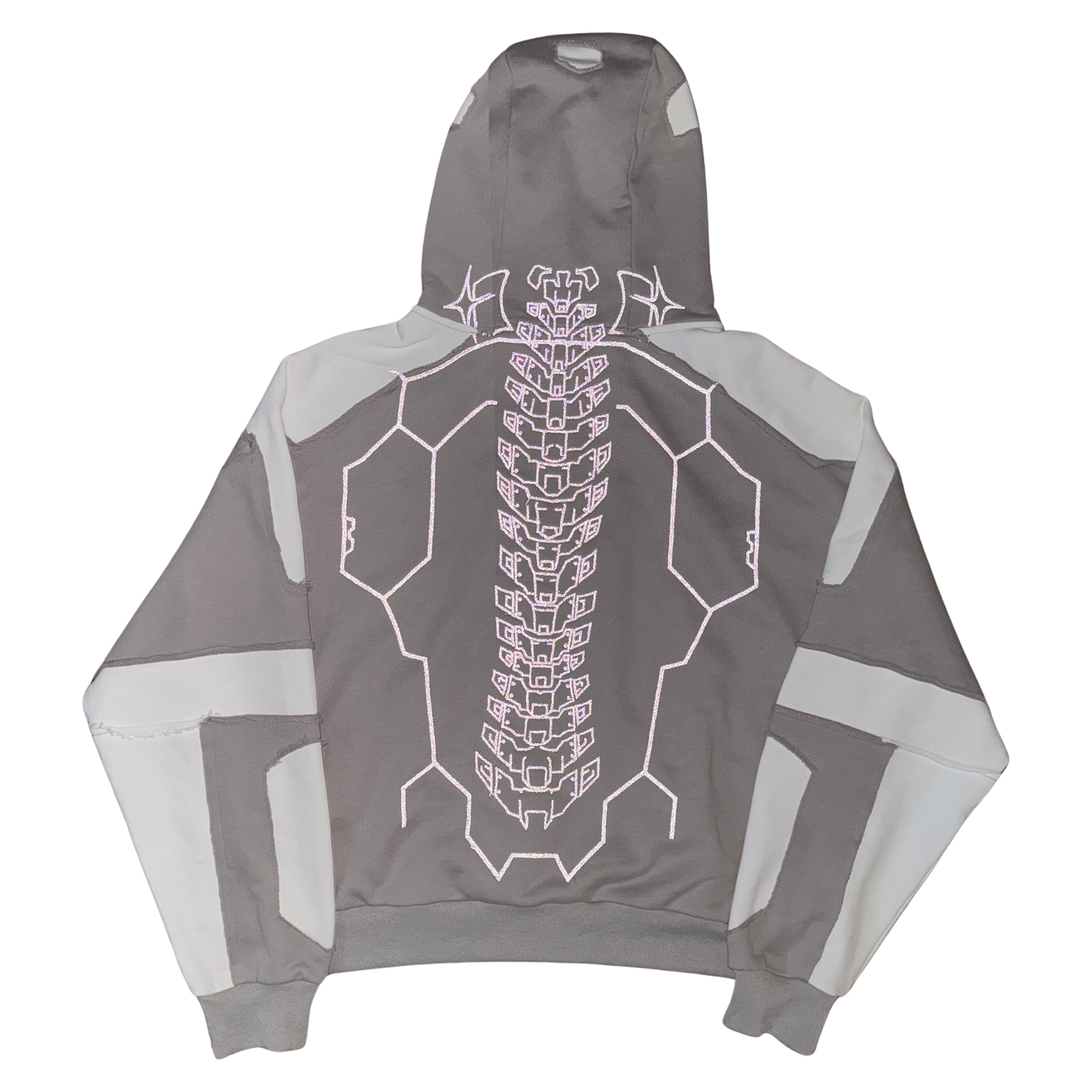 ZERO HOODIE V3 - SILVER - (REFLECTIVE)