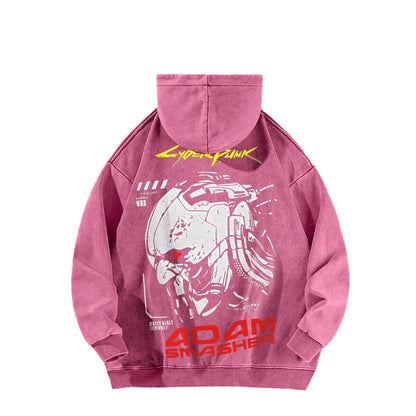 Cyberpunk Casual Washed Hoodie 25 8 1 861