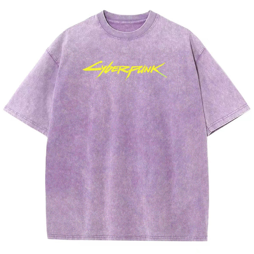 Cyberpunk Unisex Fit Washed T-Shirt 25 8 15999