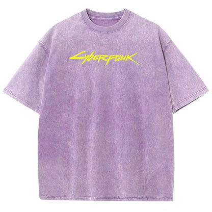 Cyberpunk Unisex Fit Washed T-Shirt 25 8 15999
