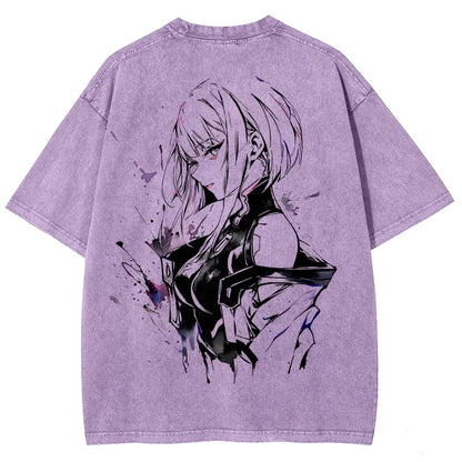 Cyberpunk Unisex Fit Washed T-Shirt 2511 149