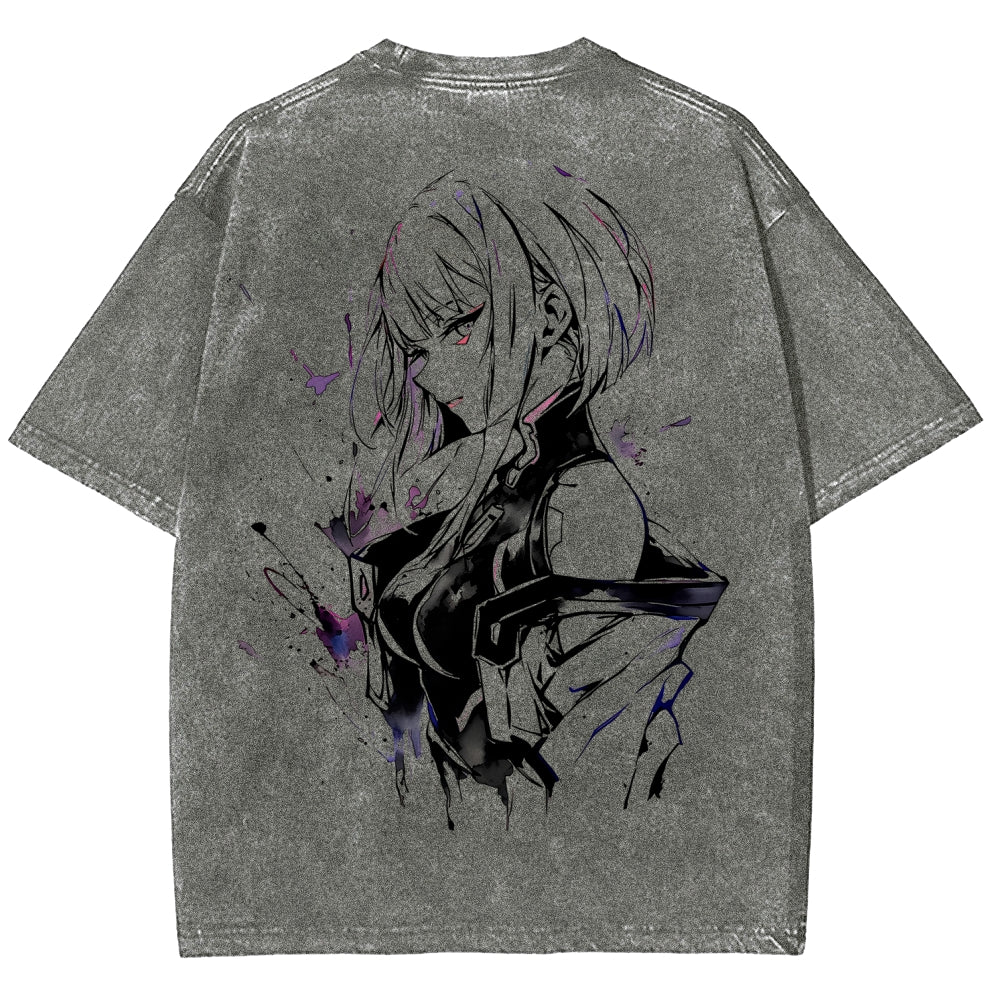 Cyberpunk Unisex Fit Washed T-Shirt 2511 149