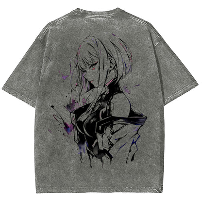 Cyberpunk Unisex Fit Washed T-Shirt 2511 149